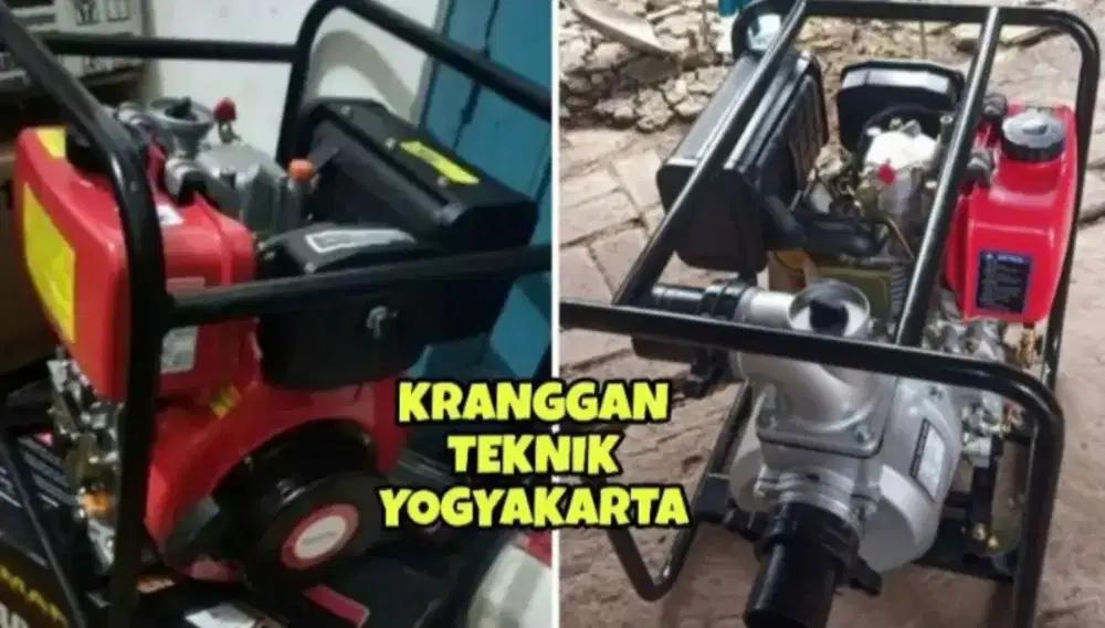 (KRANGGAN TEKNIK)alkon 2 dan 3 inch pake solar pompa sawah disel solar