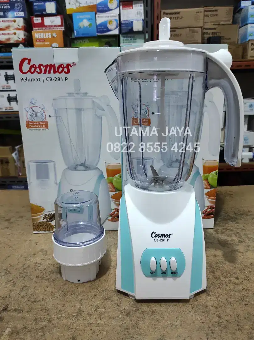 Blender Cosmos 2 tabung plastik CB281P