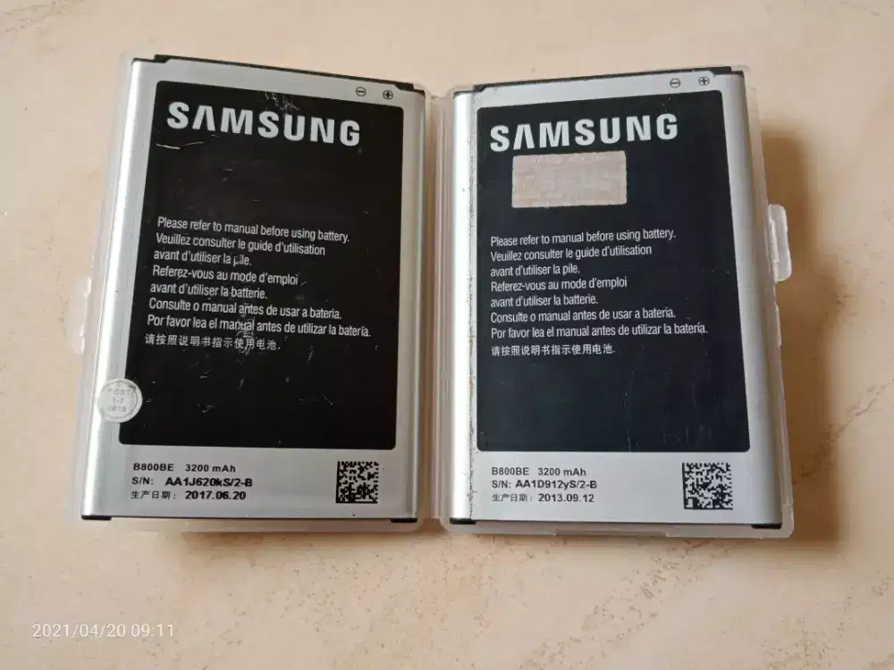 Battery hp 3 pcs