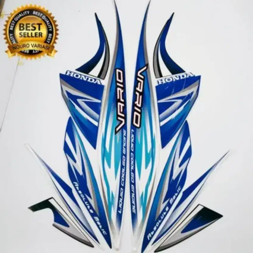 Strippingmotor Honda Vario Carbu Biru