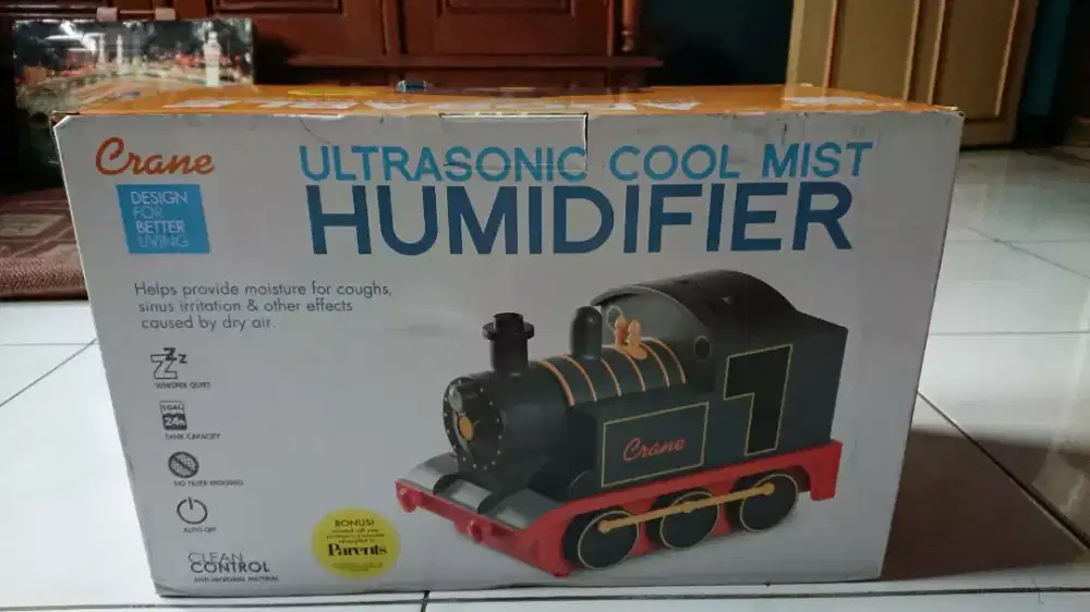 Pelembab ruangan Humidifier Air merk CRANE model kereta
