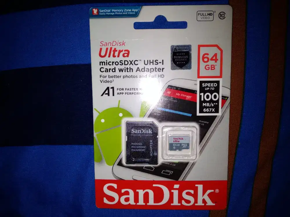 Micro SDXC 64GB Class 10 Ori Second