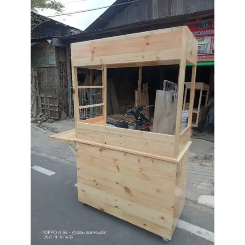 GEROBAK JUALAN | BOOTH  | JATI BELANDA MURAH