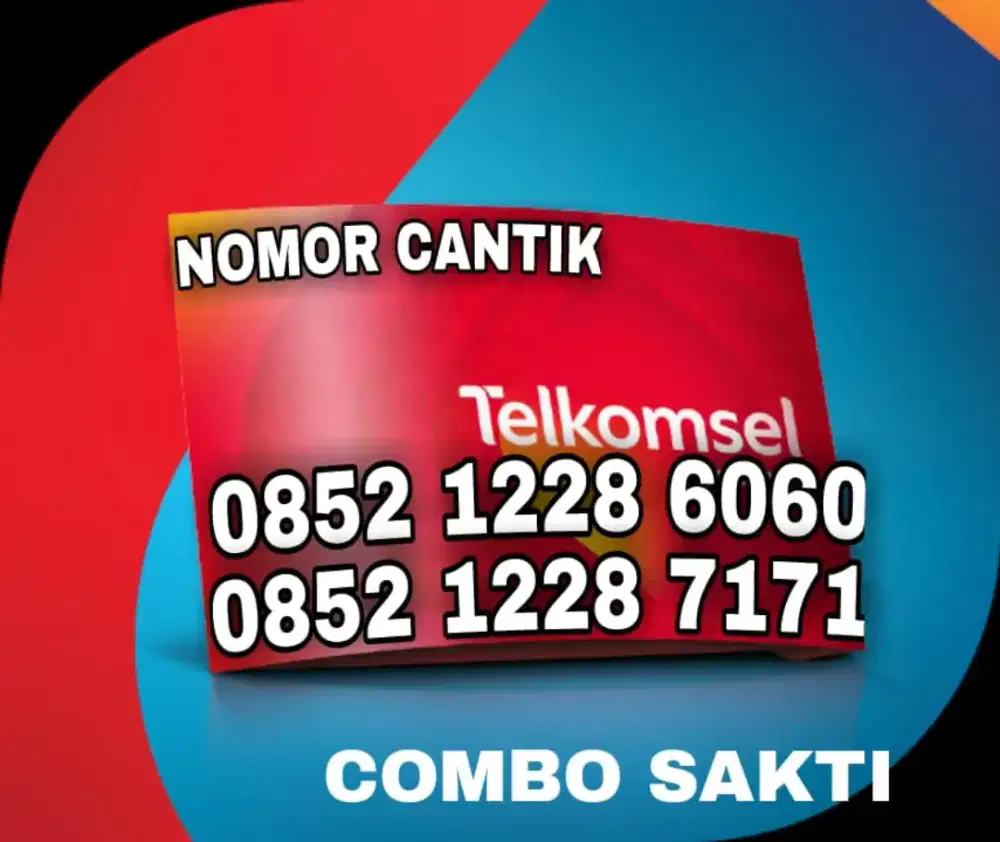 Nomor Cantik Telkomsel COMBO SAKTI / Kartu Perdana / Nomer