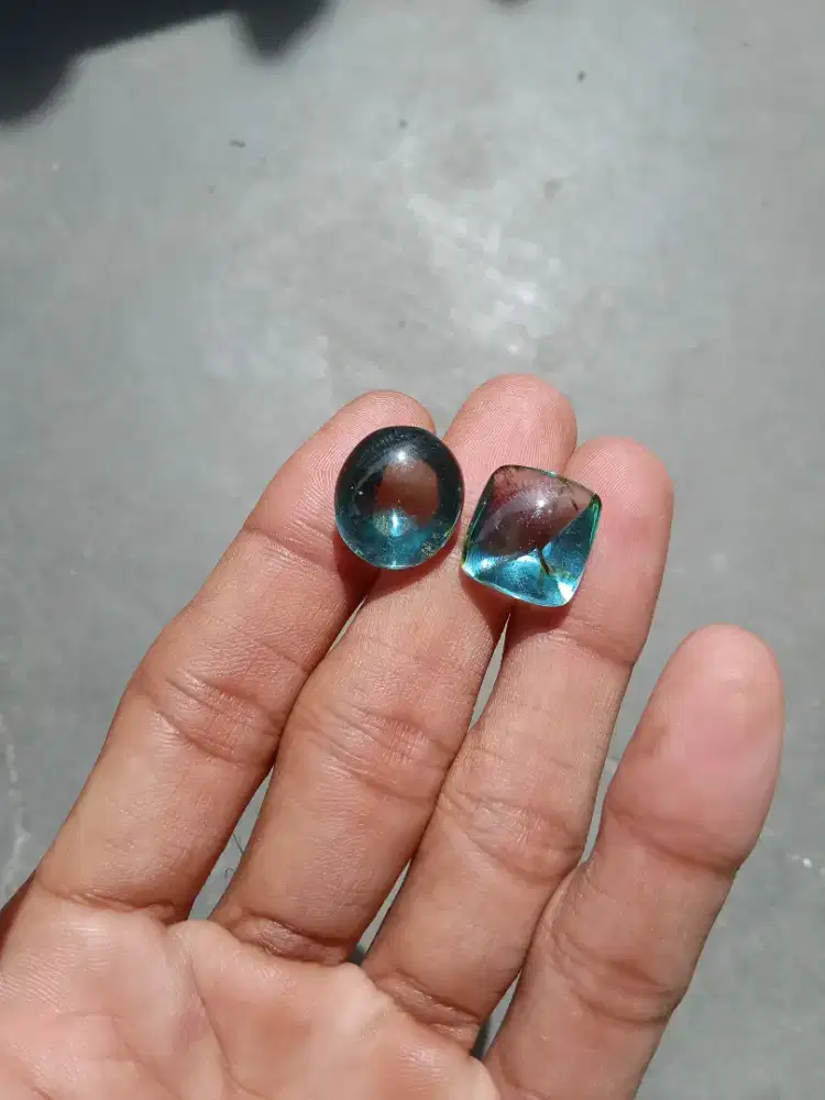 Batu Chatam aquamarine beryl