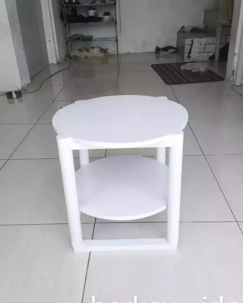 Meja kayu minimalis,/meja dispenser/meja nakas/meja serbaguna