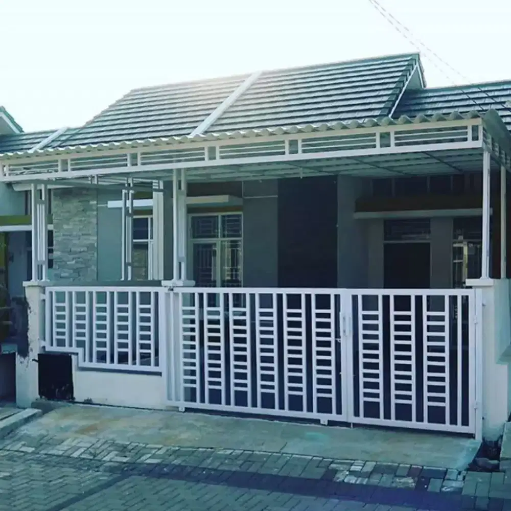 pagar besi minimalis