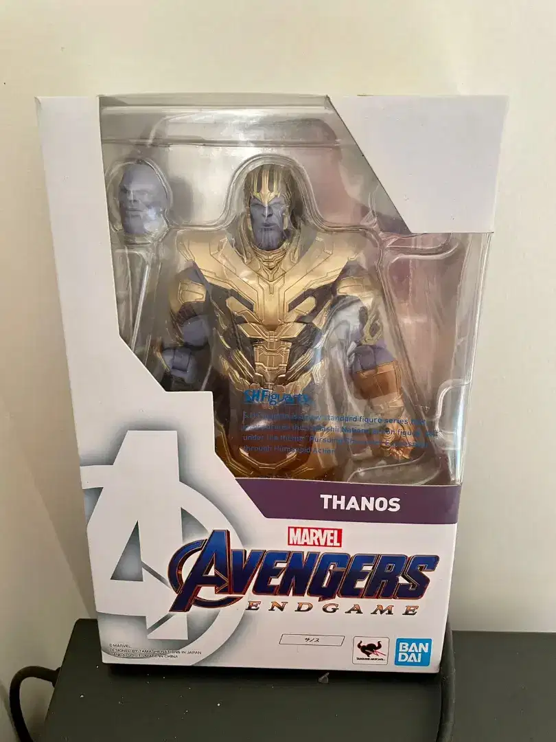 Bandai SHF Thanos Avengers End Game Armored Original Bandai