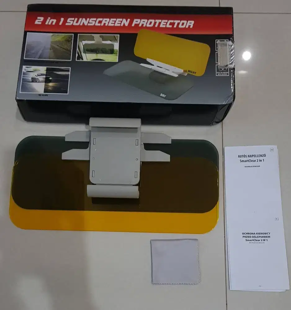 2 in 1 Screen Protector HD Vision