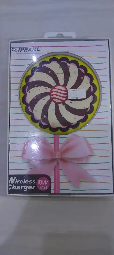 iPearl Lollipop Fast Wireless charging support iPhone & android