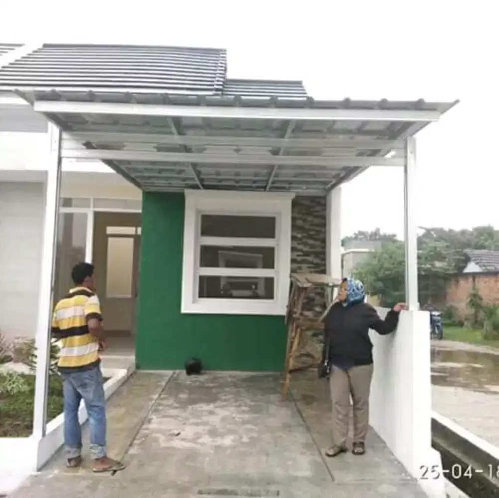 Kanopi besi holo ukuran5/8 atap ardelon