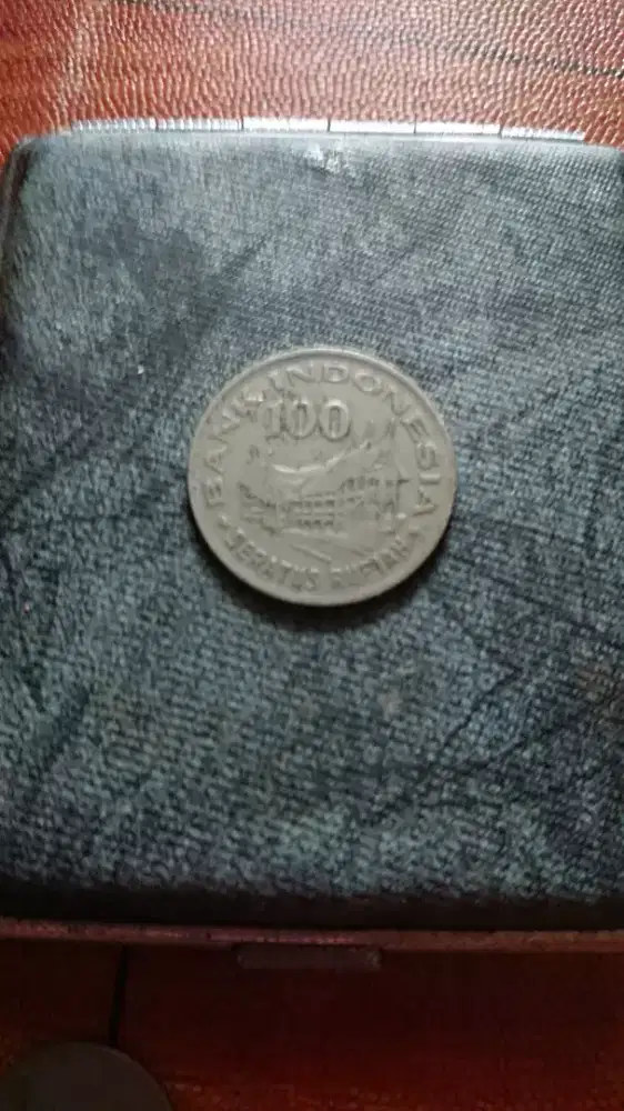 Uang koin kuno Rp.100 perak