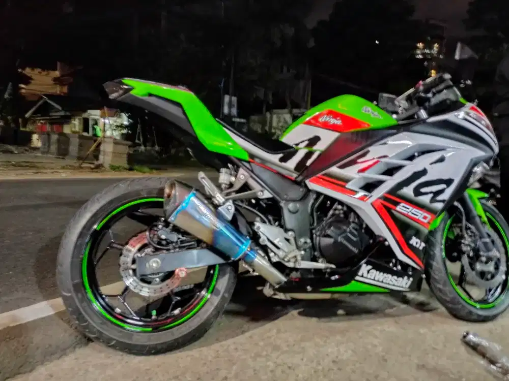 knalpot motor CC 250, zx R25 CBR 25 rr