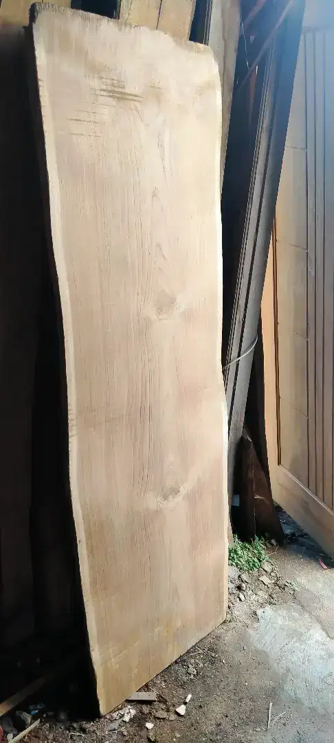 Papan kayu jati perhutani