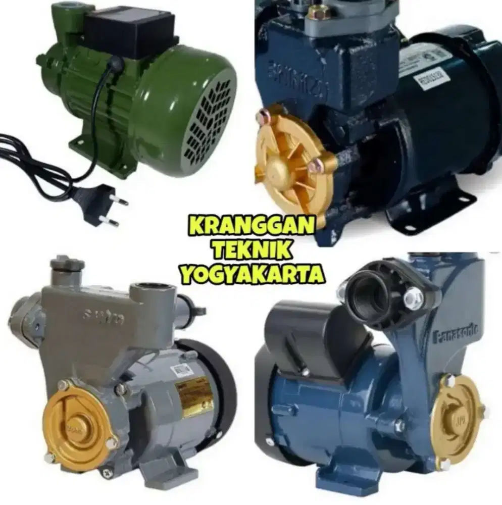 (KRANGGAN TEKNIK)aneka pompa air sumur pake listrik watt kecil
