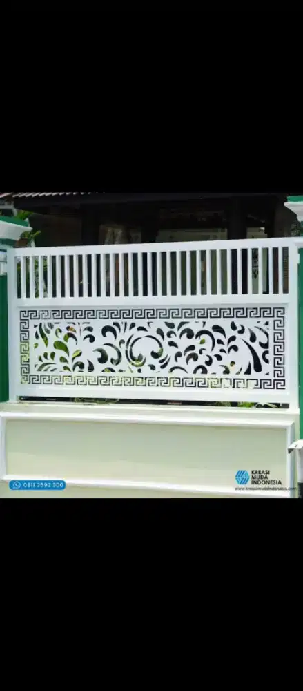 Pagar cutting laser besi