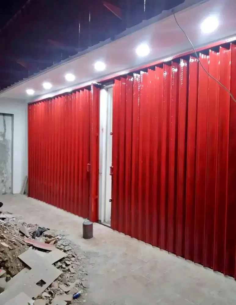 pintu folding gate