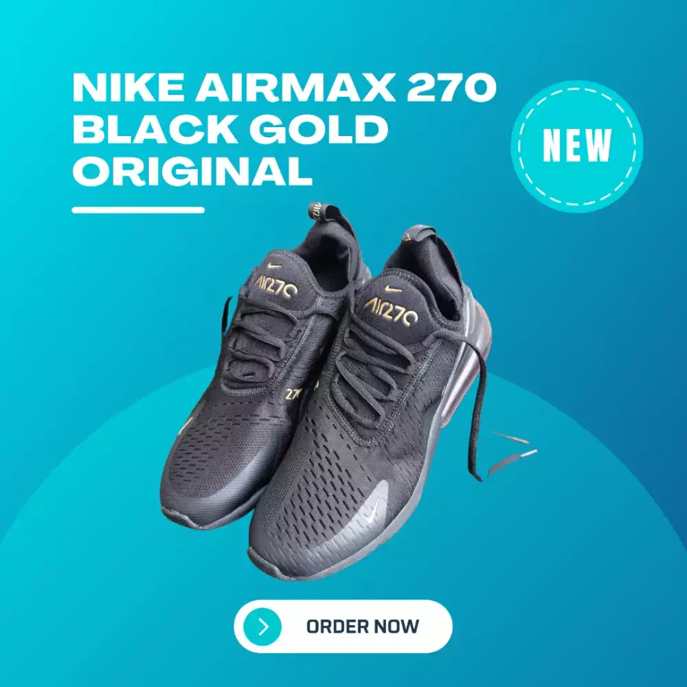 Nike 27 sale black gold