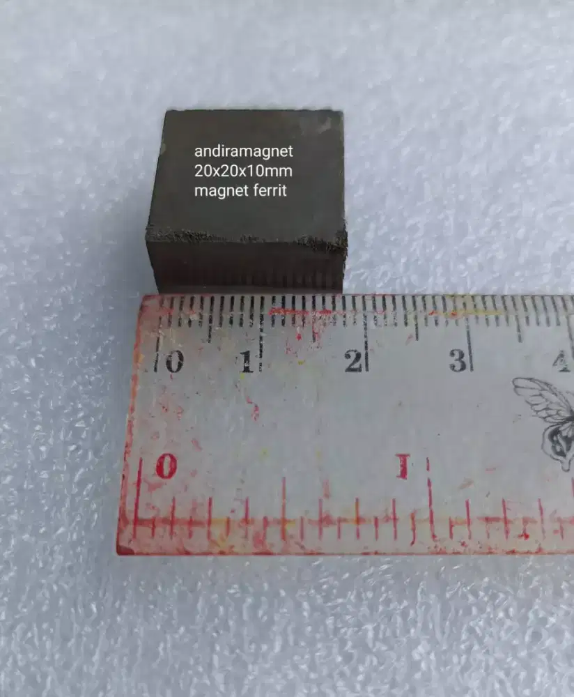 Magnet kuat kotak ferrit 20x20x10mm