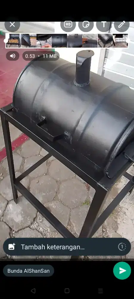 Smoker dan grill