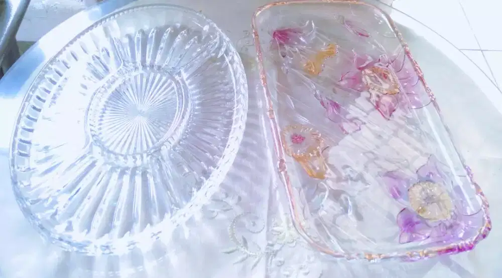 Piring Kristal (Satuan)