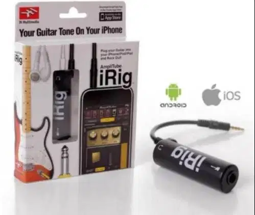 iRig AmpliTube Guitar Gitar Interface Adapter for Android dan iOS HP