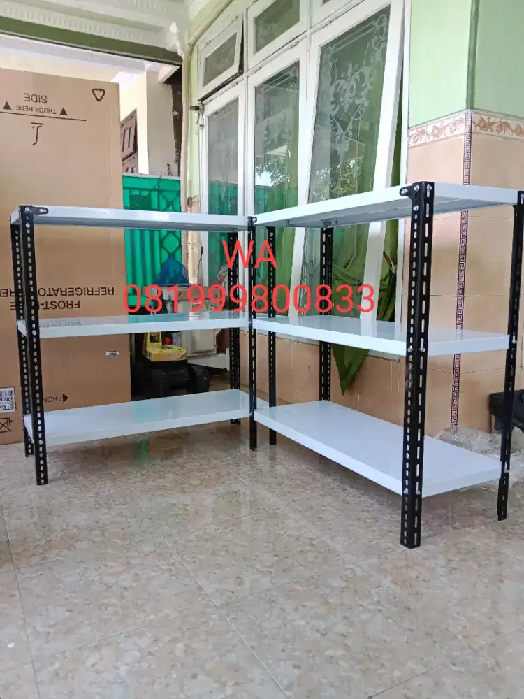 RAK BESI SERBAGUNA PRAKTIS,KUAT DAN ANTI KARAT