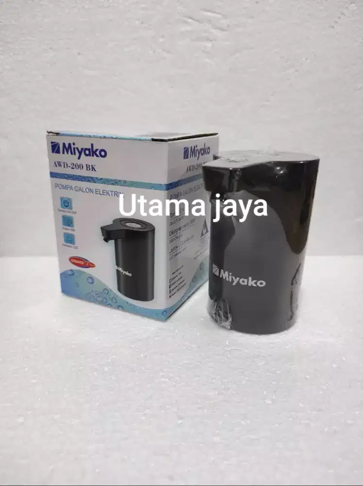 POMPA AIR GALON ELEKTRIK MIYAKO AWD-200BK (BARU DAN BERGARANSI 1TH)