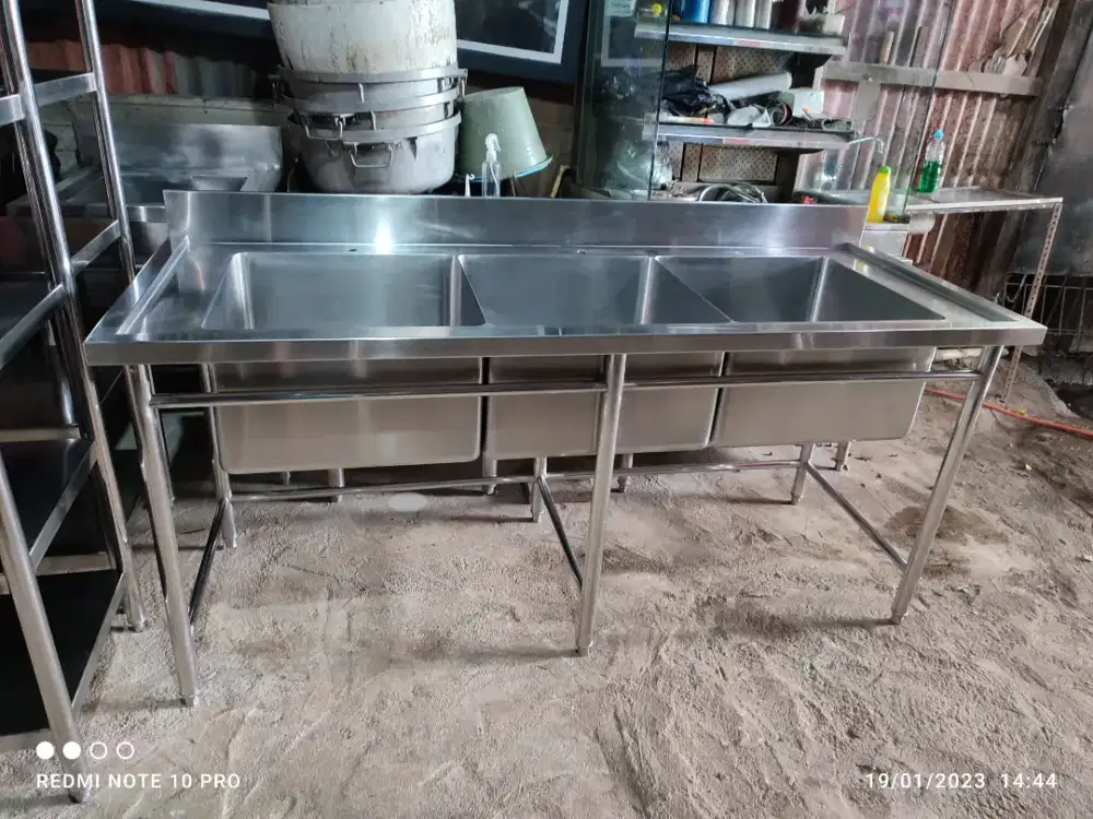 Treeple sink siap pakai