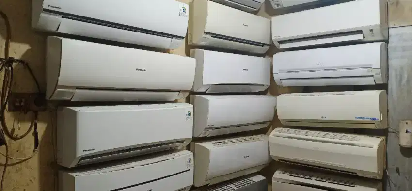 ac seken all merk bergaransi