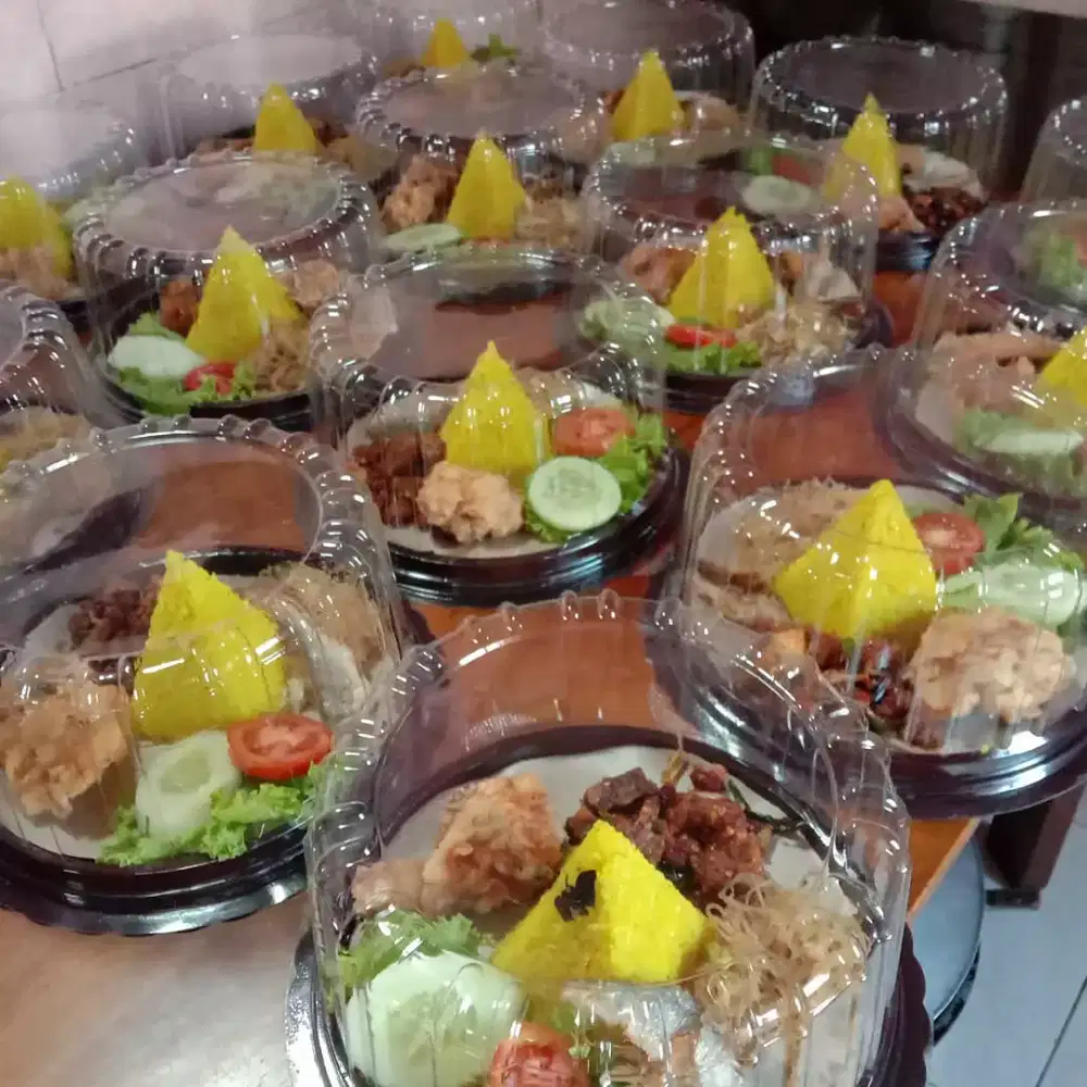 Chatering nasi tumpeng mini