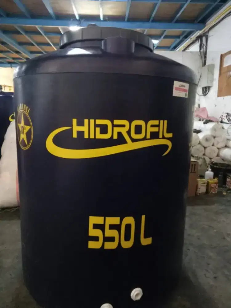 Tandon air 550lt Hidrofil Kwalitas Bagus