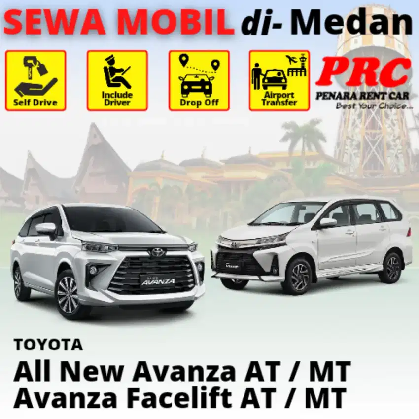 Rental Mobil Lepas Kunci / Include Driver Medan (PRC)