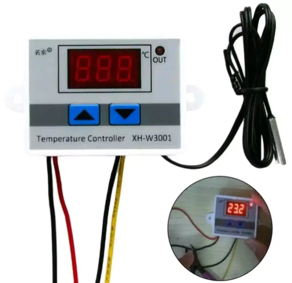 Termostat pengatur suhu otomatis / thermostat penetas telur