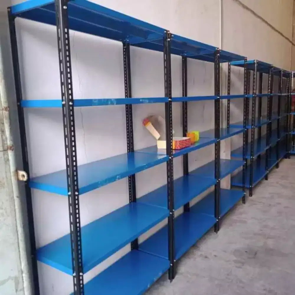 Rak besi siku siap kirim