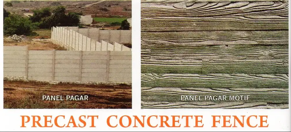 Panel Pagar Precast
