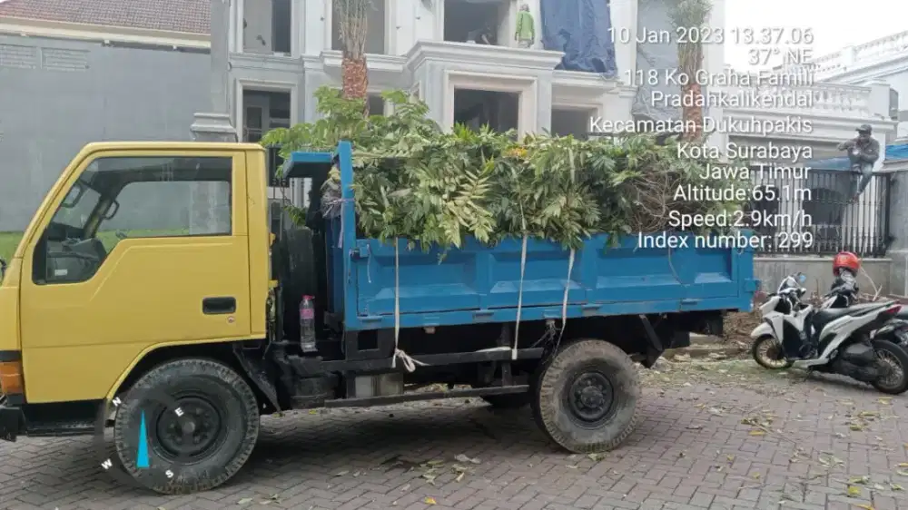 JASA BUANG URUK GRAGAL TANAH SAMPAH PROYEK TRUK ENGKEL & PICK UP L300