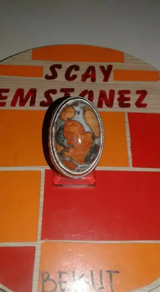 Natural batu akik cincin pw malino