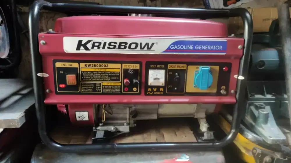 Genset krisbow store 2000 watt