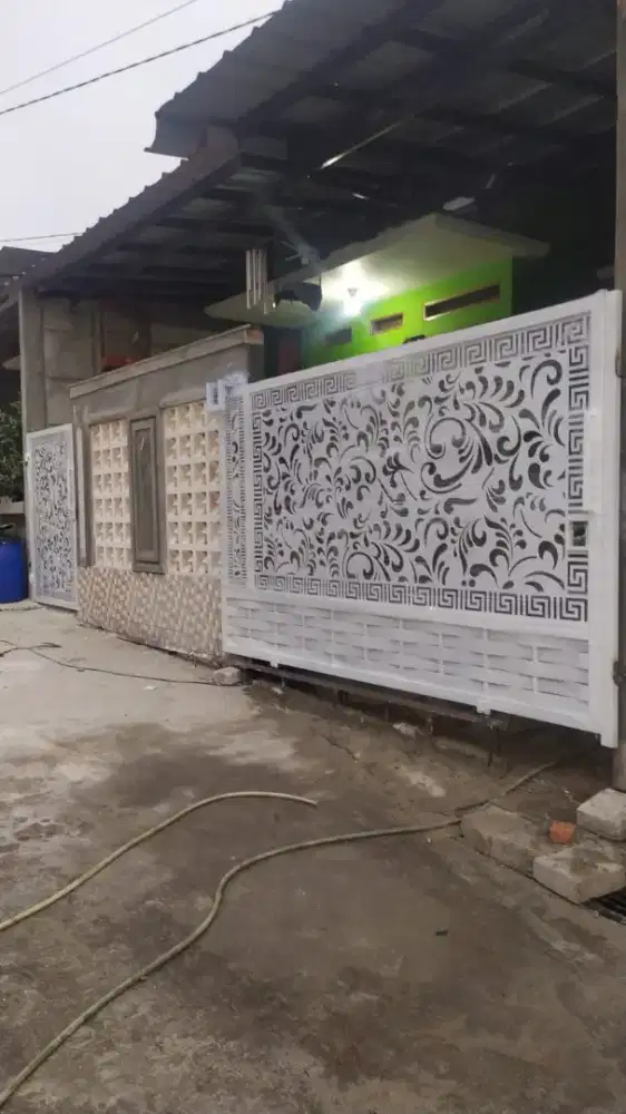 Pagar cutting dorong/lipat/tikung