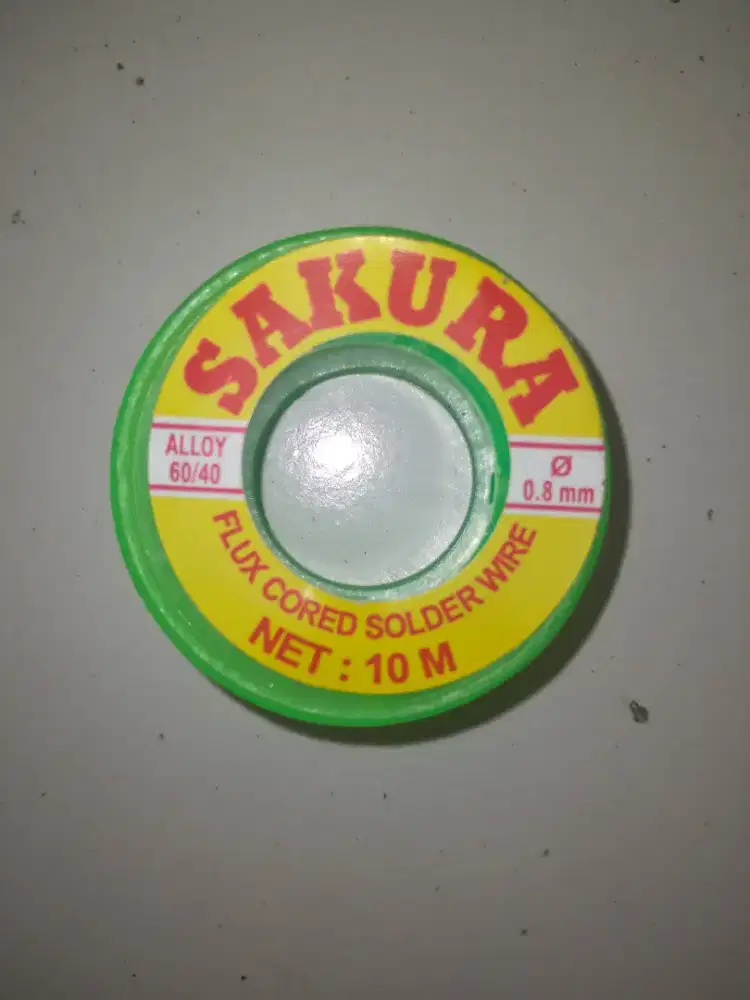 Timah Tinol Tenol Roll Untuk Solder