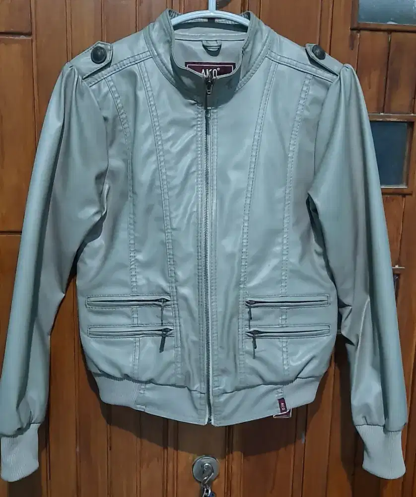 Jaket Kulit Sintetis