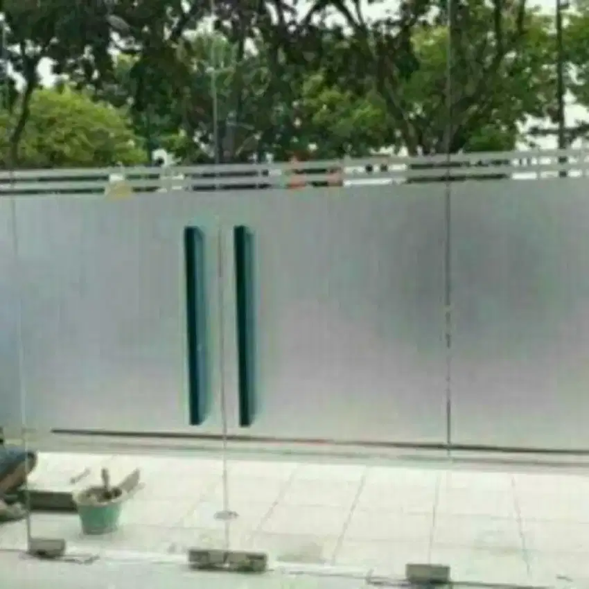 Stiker Kaca Motif (untuk kaca rumah/gedung)