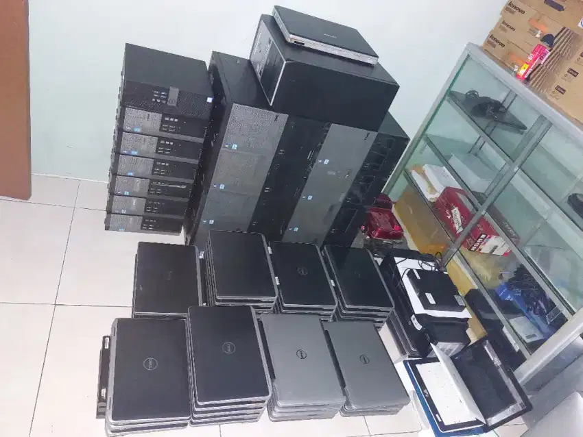 Laptop komputer printer monitor borongan