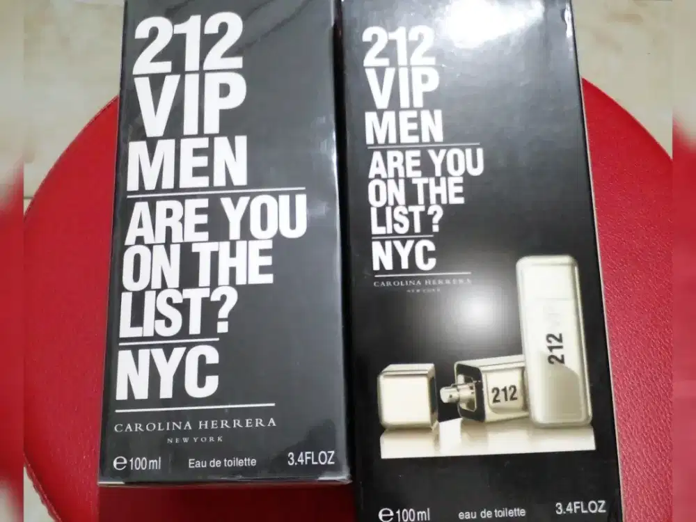 PARFUM CAROLINA HERERRA 212 VIP MEN EDT 100ml