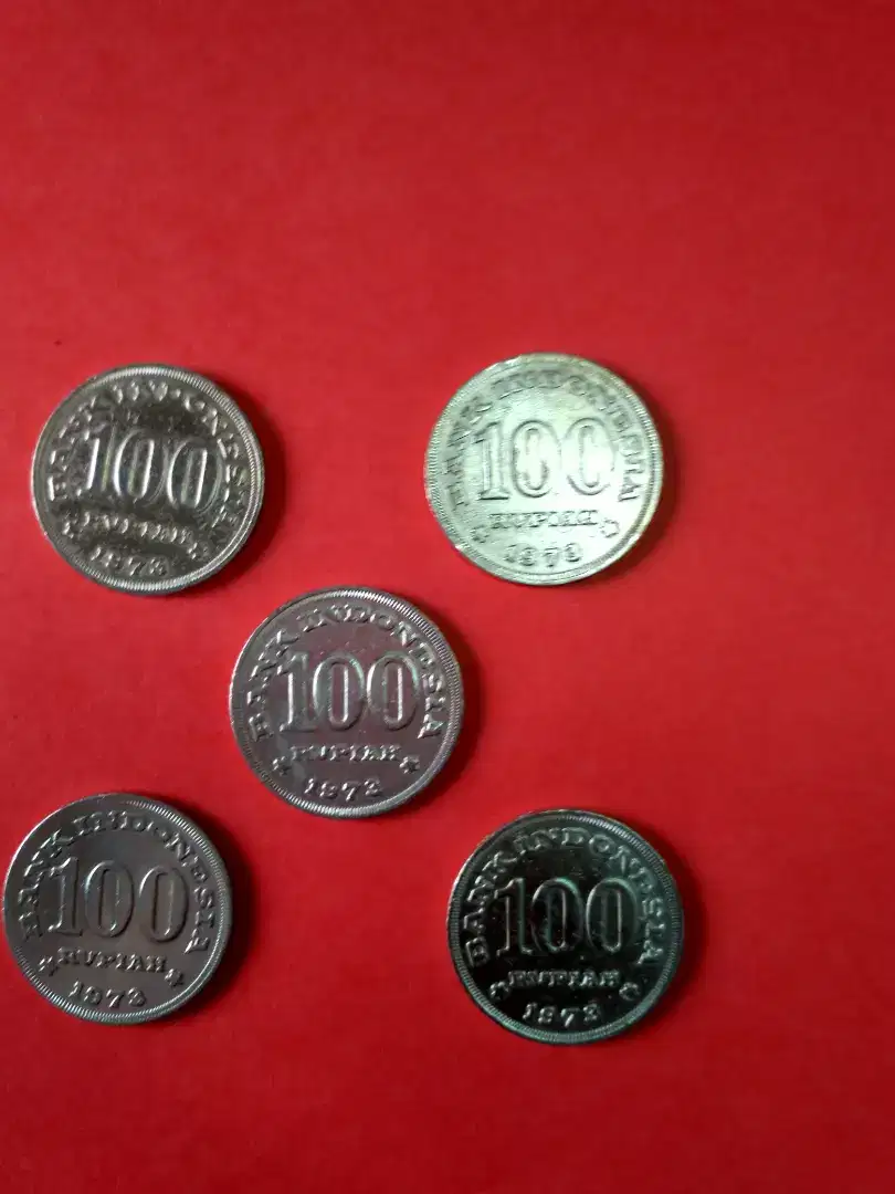 Koin 100 Rupiah 1973.