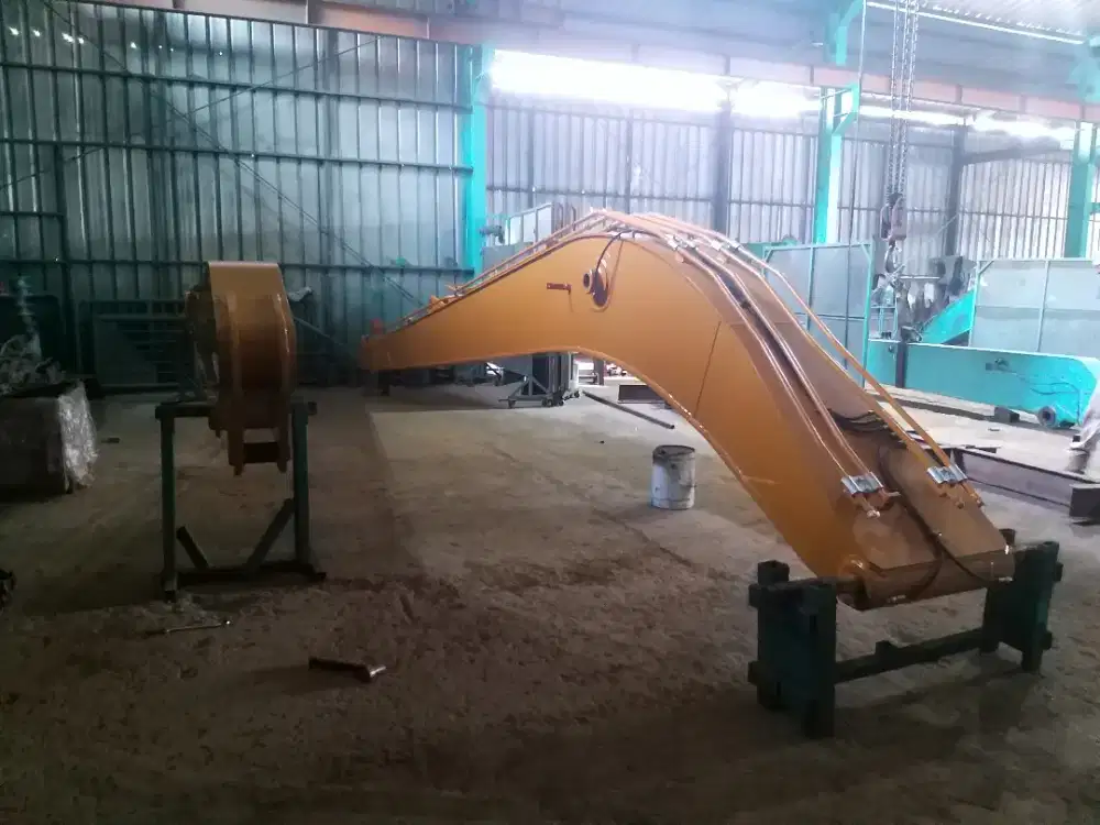 LONG ARM, BOOM, JANGKAUAN 15M PLUS BUCKET 1 SET SIAP PAKAI BERGARANSI