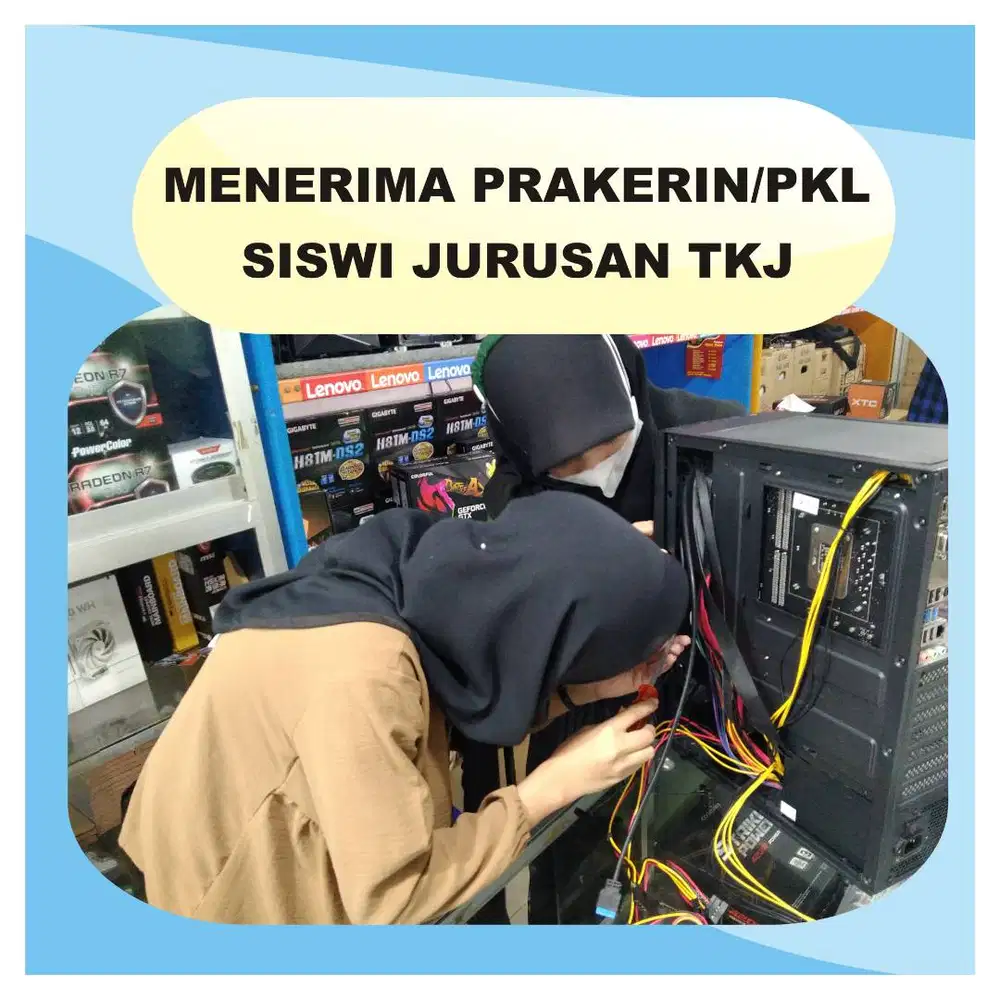 Tempat PKL Jurusan TKJ Siswi