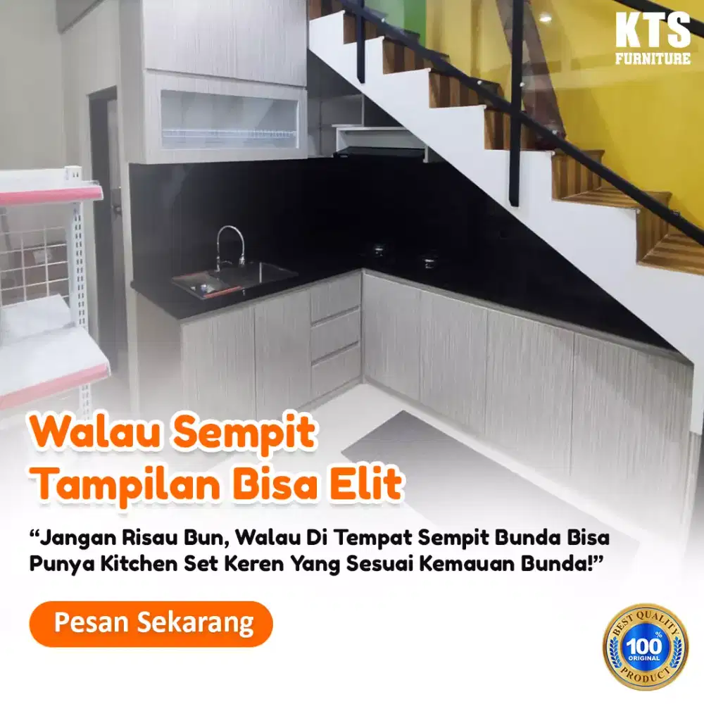 PROMO TERMURAH!!! - KITCHEN SET, KAMAR SET, BACKDROP TV, LEMARI CUSTOM