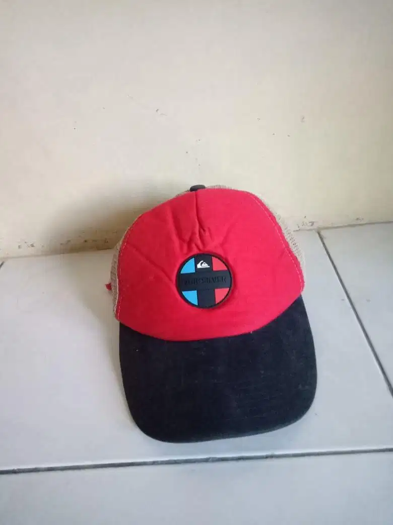 Topi quiksilver jaring original